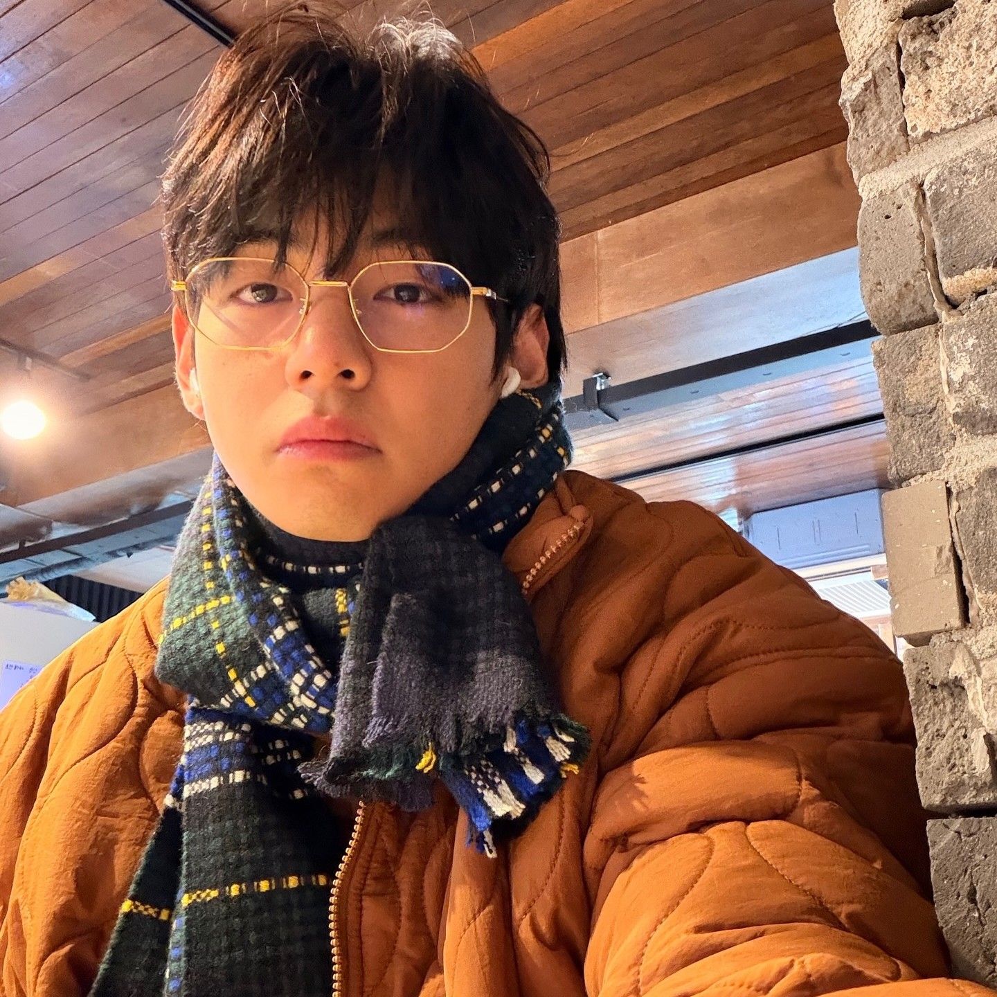 V (防弹少年团)粉丝拍下的瞬间