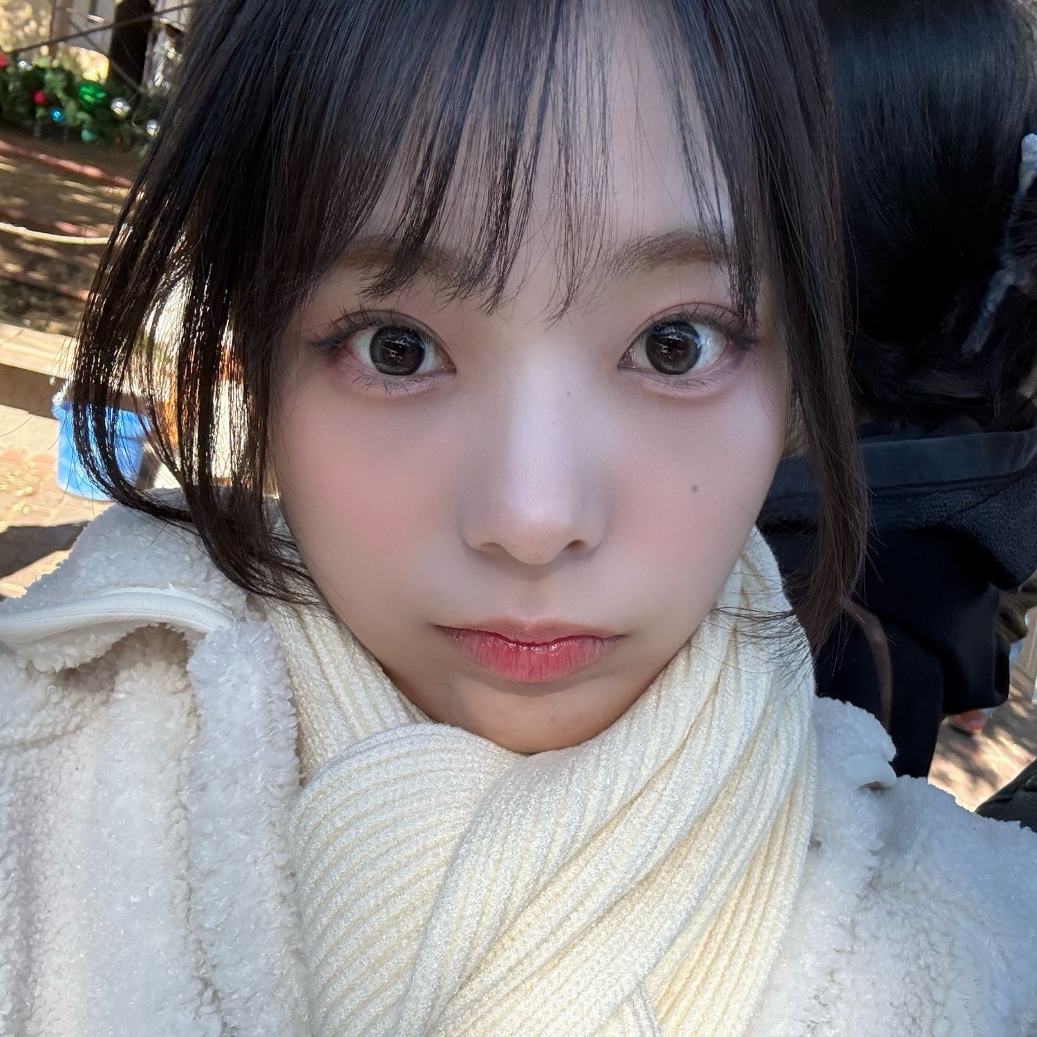 シヨン (QWER)の舞台裏ショット