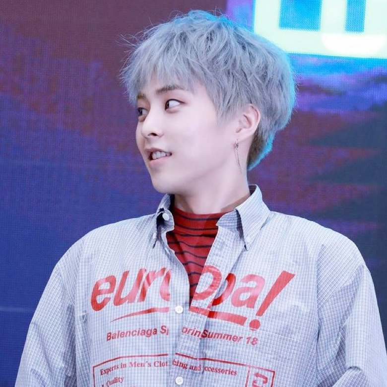A moment captured by Xiumin (EXO)'s fan