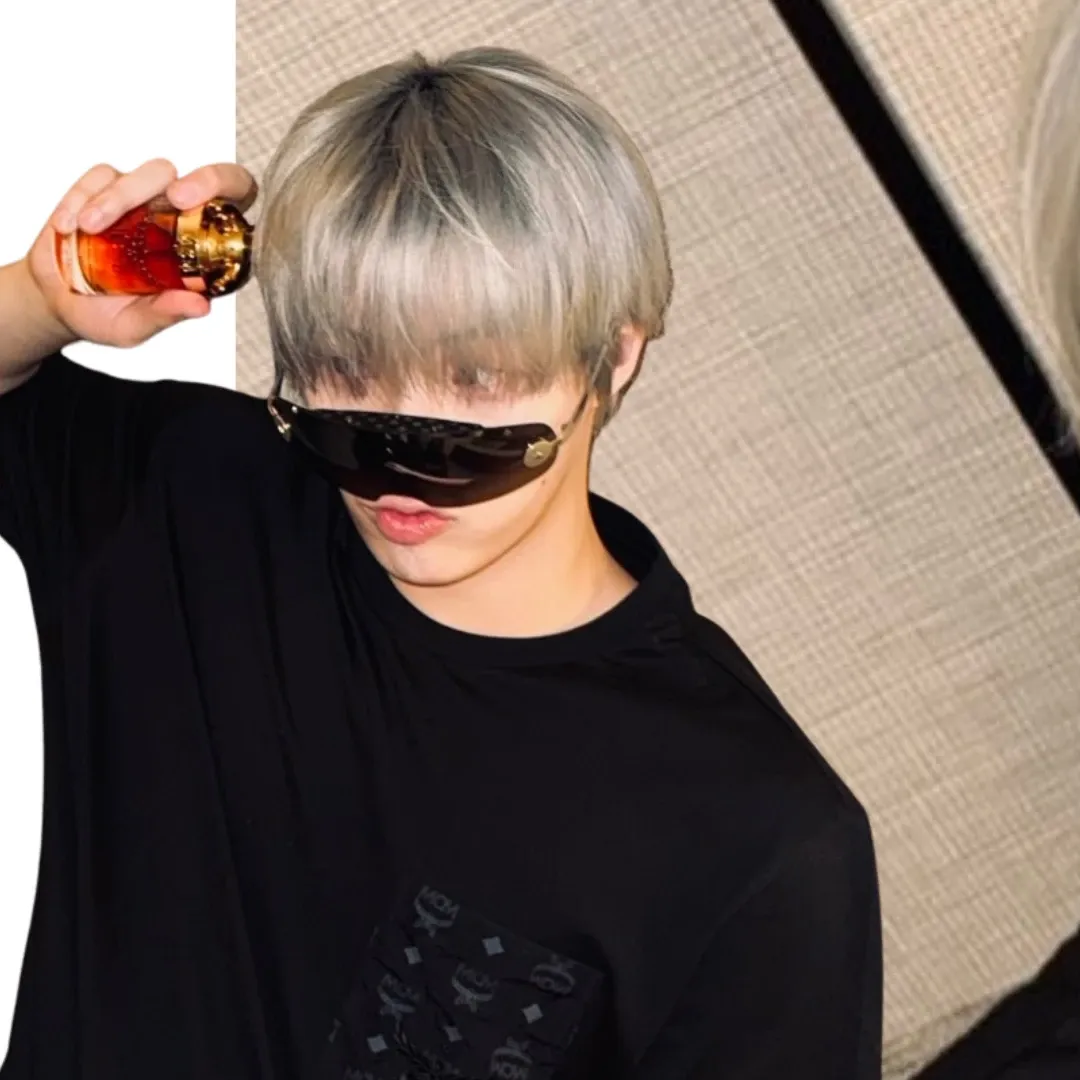 Recent activity shot of Mingi (ATEEZ)