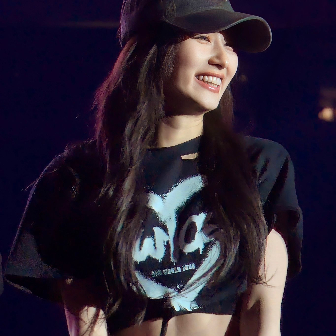 A moment captured by Sana (TWICE)'s fan