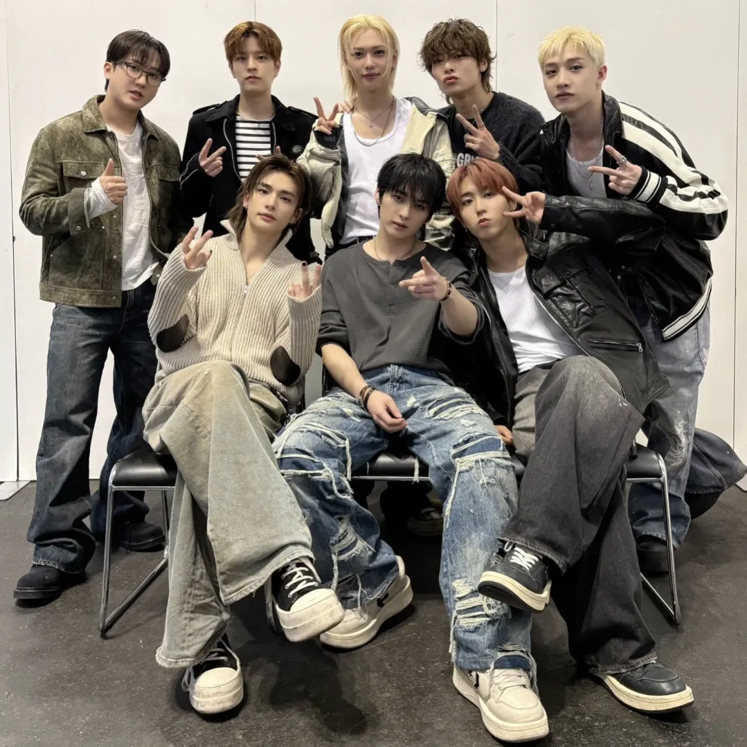 Recent activity shot of Stray Kids