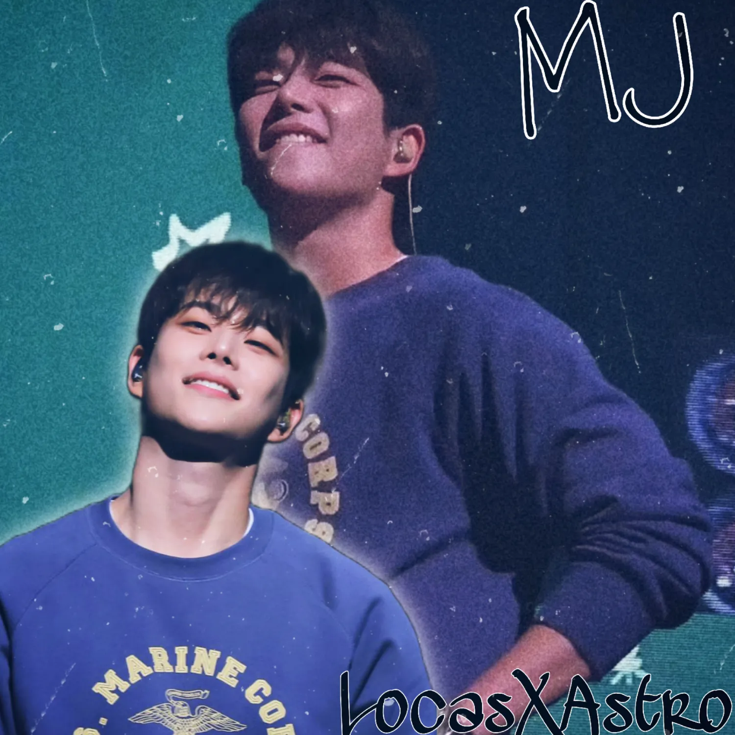 A moment captured by MJ (ASTRO)'s fan