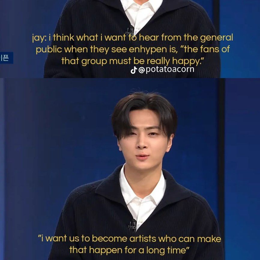 ENHYPENの舞台裏ショット