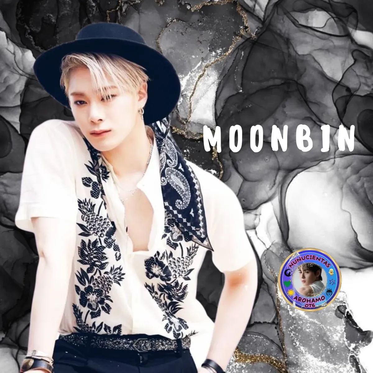 Recent activity shot of Moonbin (ASTRO)