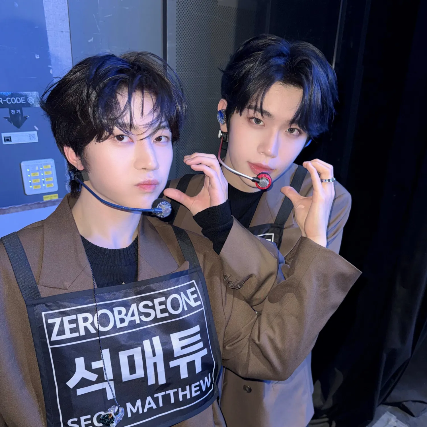 Behind-the-scenes cut of Seok Matthew (ZEROBASEONE)