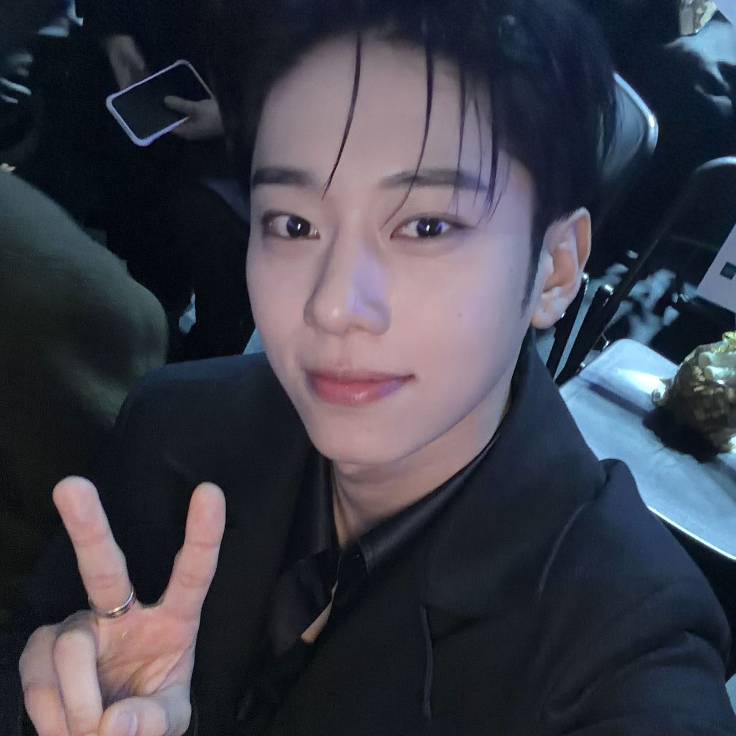 A moment captured by Kim Donghyun (AB6IX)'s fan