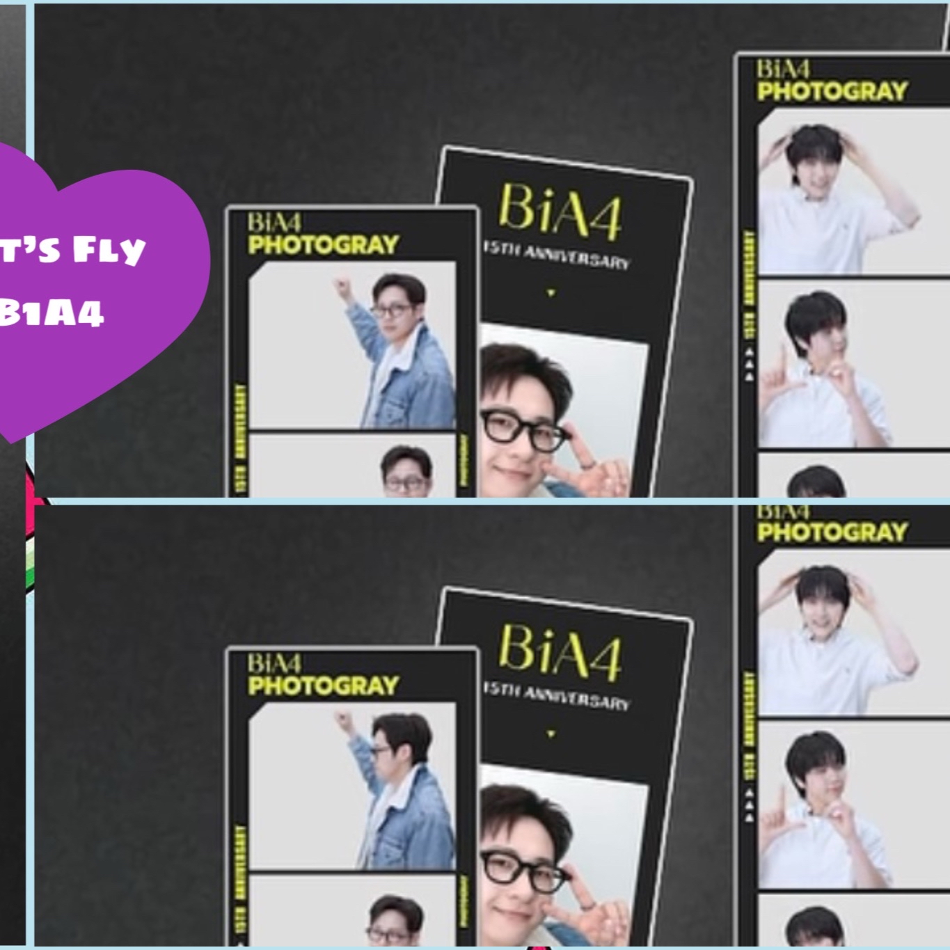 A moment captured by B1A4's fan