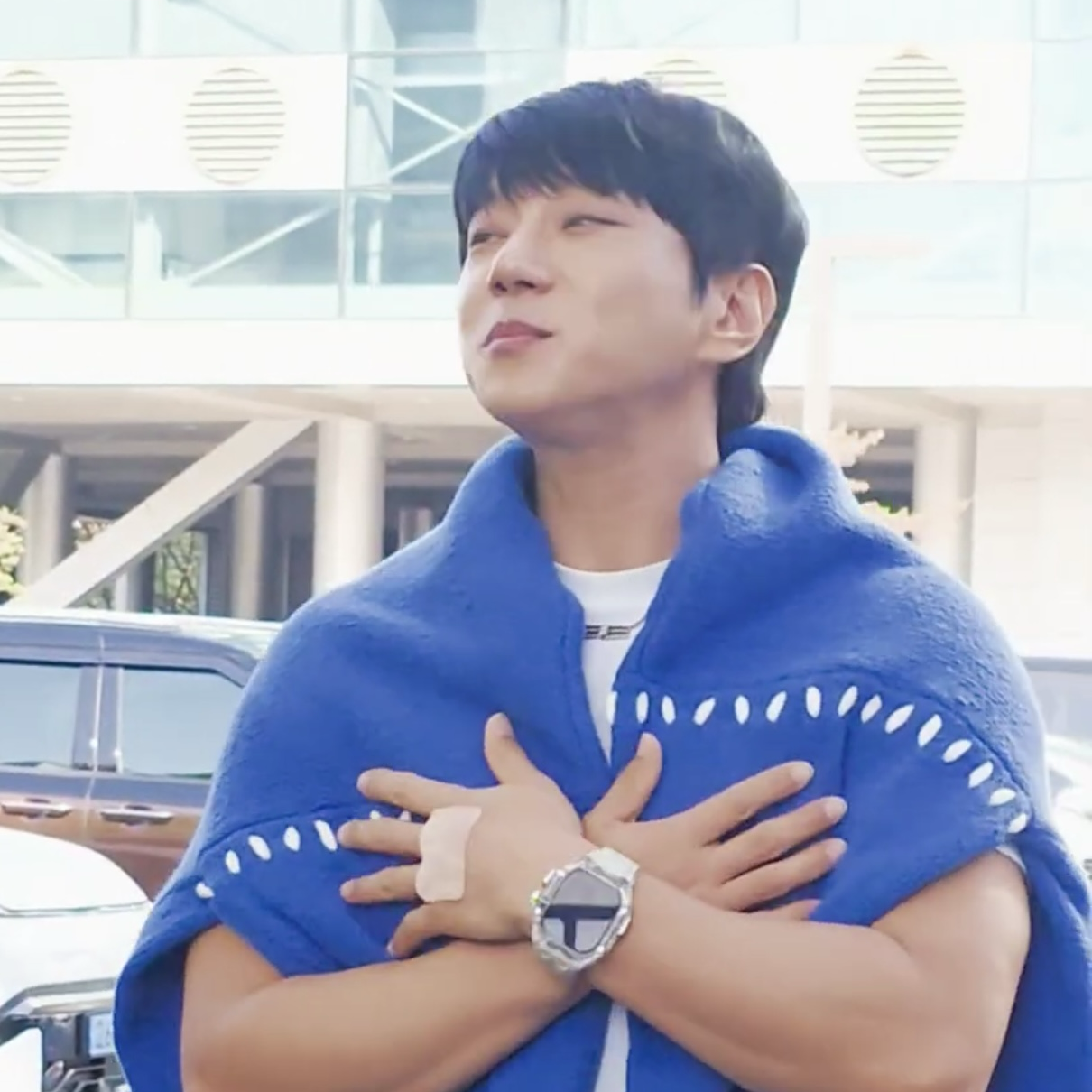 Recent activity shot of Hwang Chiyeol