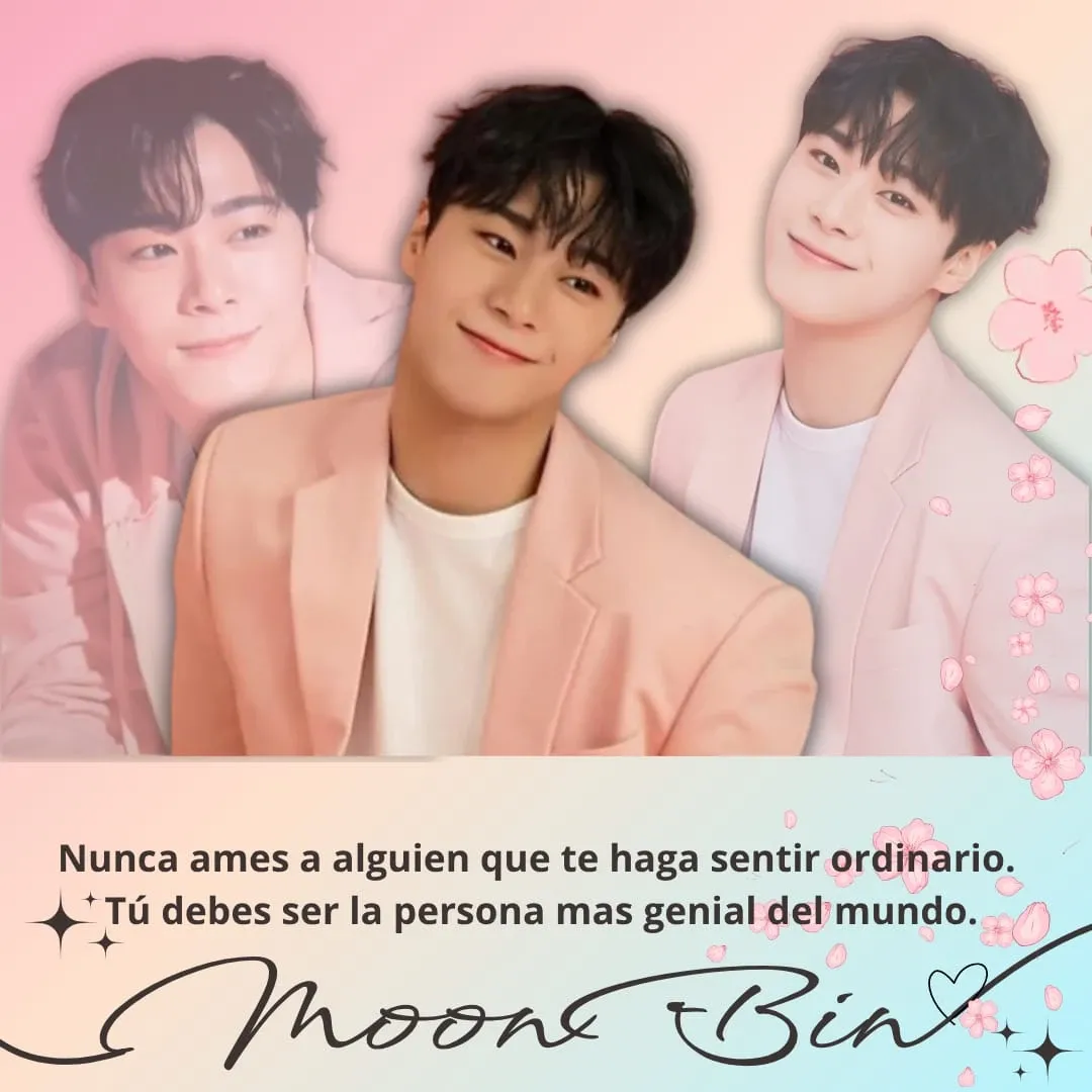 Recent activity shot of Moonbin (ASTRO)