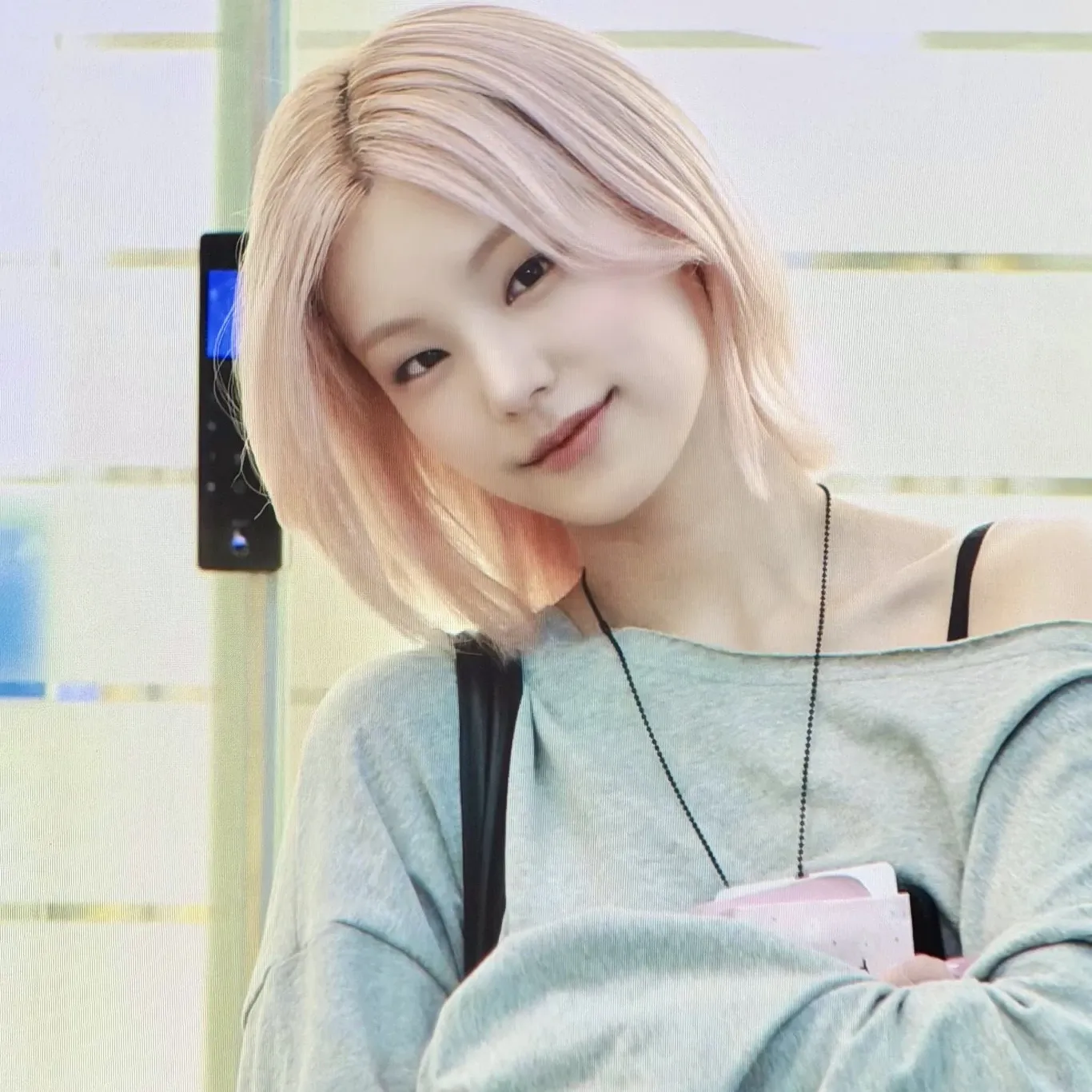 A moment captured by Yeji (ITZY)'s fan