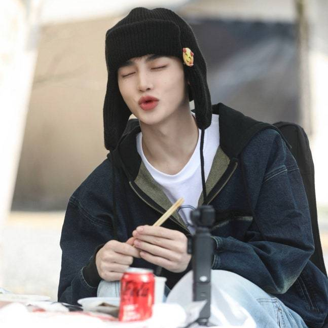 章昊粉丝拍下的瞬间