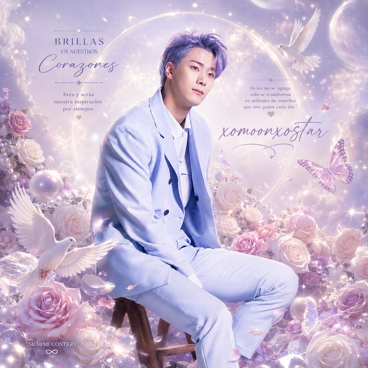 Behind-the-scenes cut of Moonbin (ASTRO)