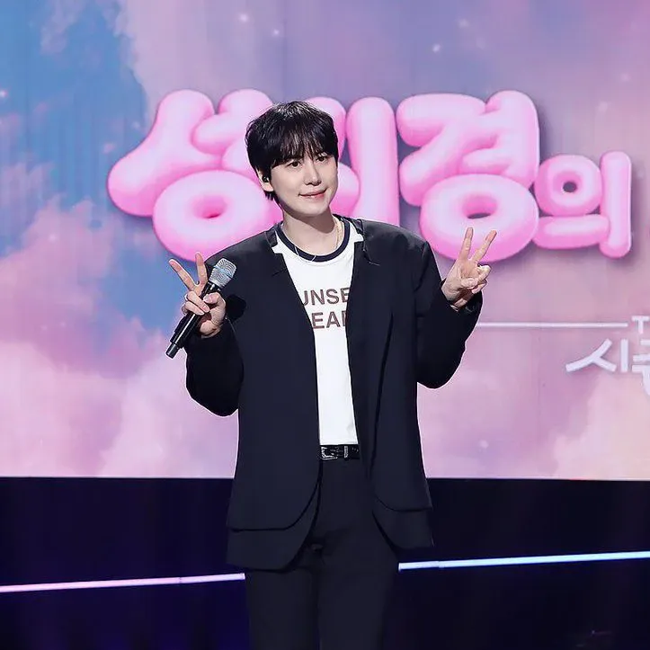 Behind-the-scenes cut of Kyuhyun (Super Junior)