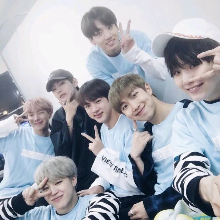 A moment captured by BTS's fan