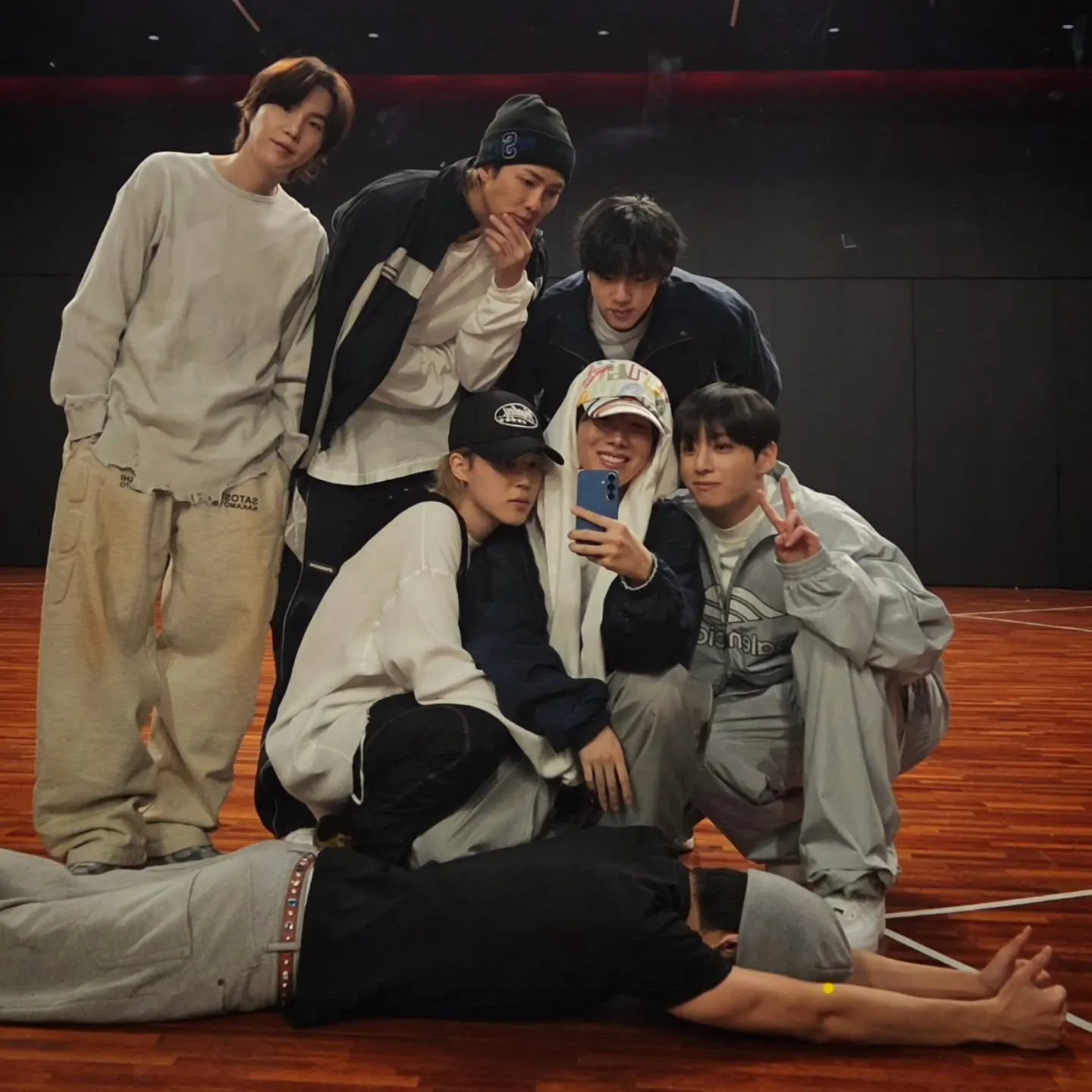 Momen yang diabadikan oleh penggemar BTS