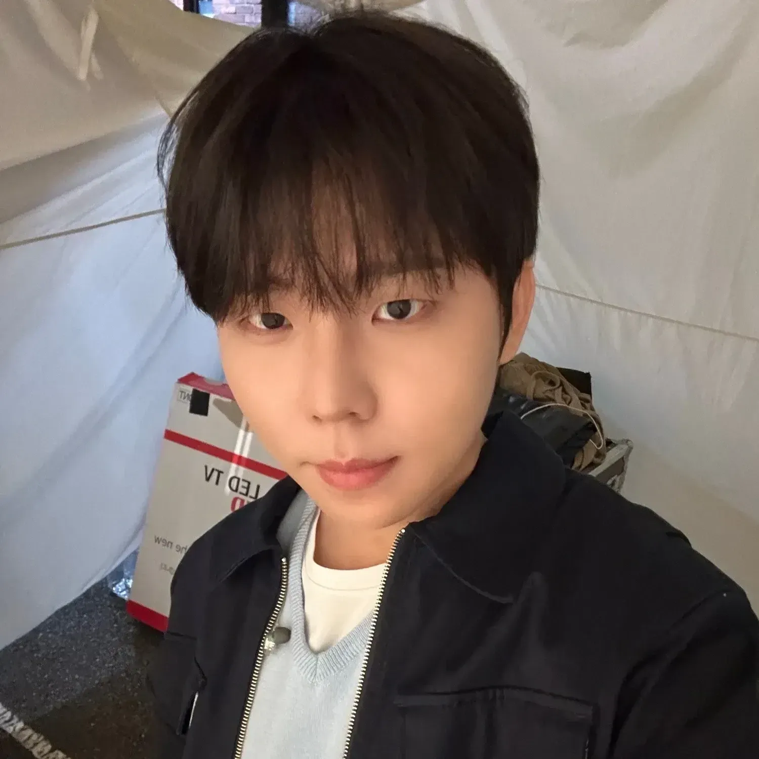 A moment captured by Jung Seunghwan's fan