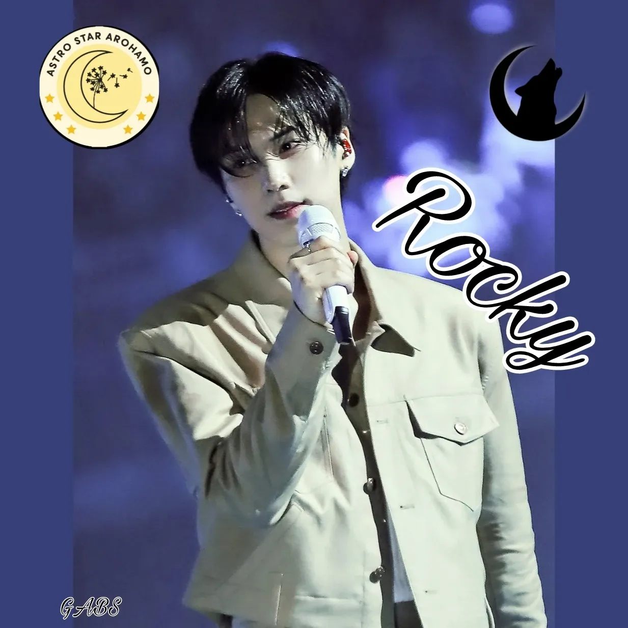 A moment captured by Rocky's fan