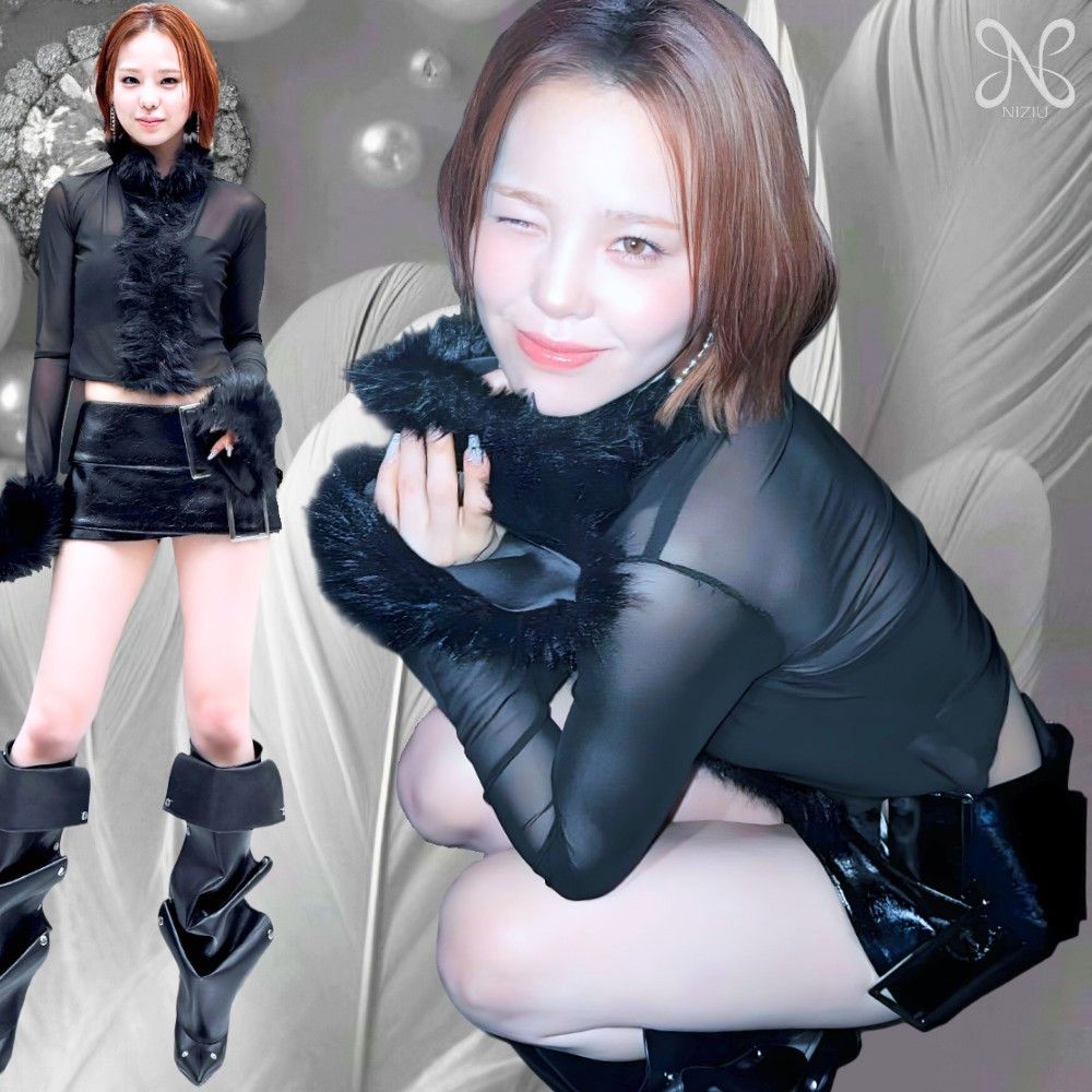 マコ (NiziU)の舞台裏ショット