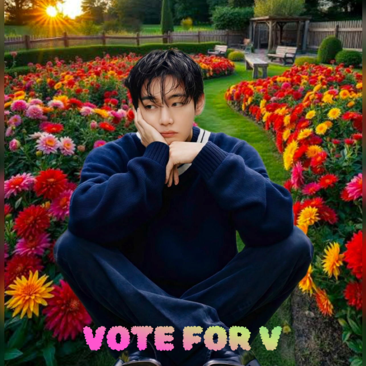 Latest photo of V (BTS)