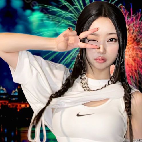 A moment captured by Navi (SECRET NUMBER)'s fan