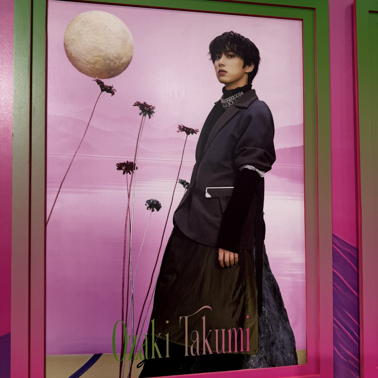 Recent activity shot of Ozaki Takumi (INI)