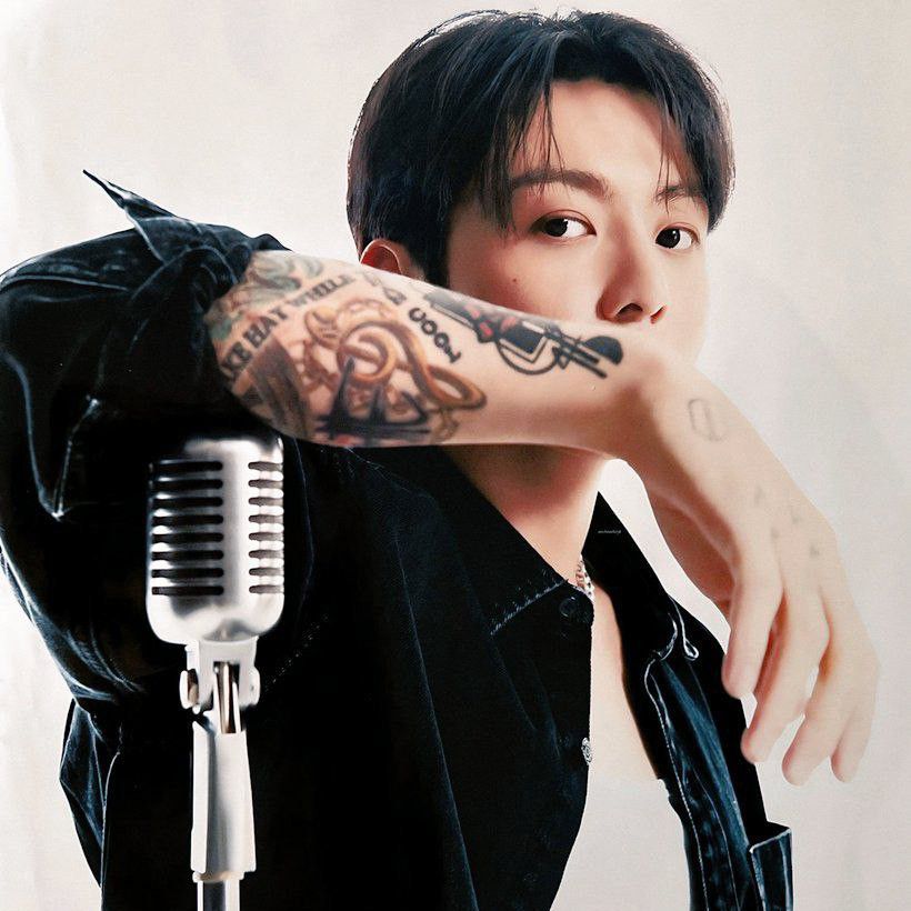 Recent activity shot of Jungkook (BTS)