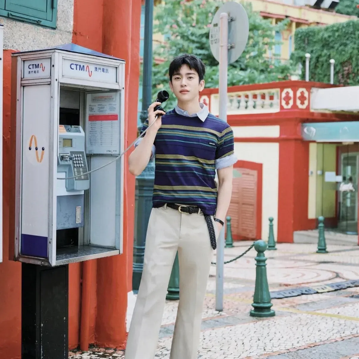 Momen yang diabadikan oleh penggemar Jinyoung (GOT7)