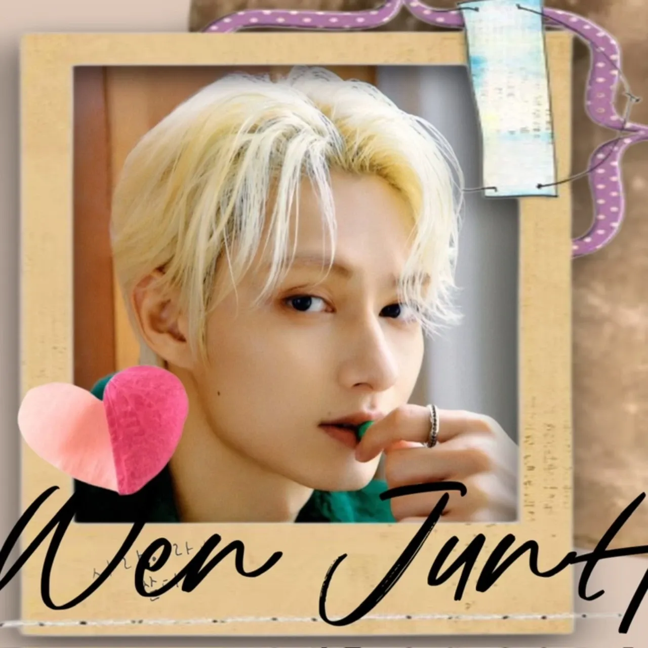 A moment captured by Jun (SEVENTEEN)'s fan