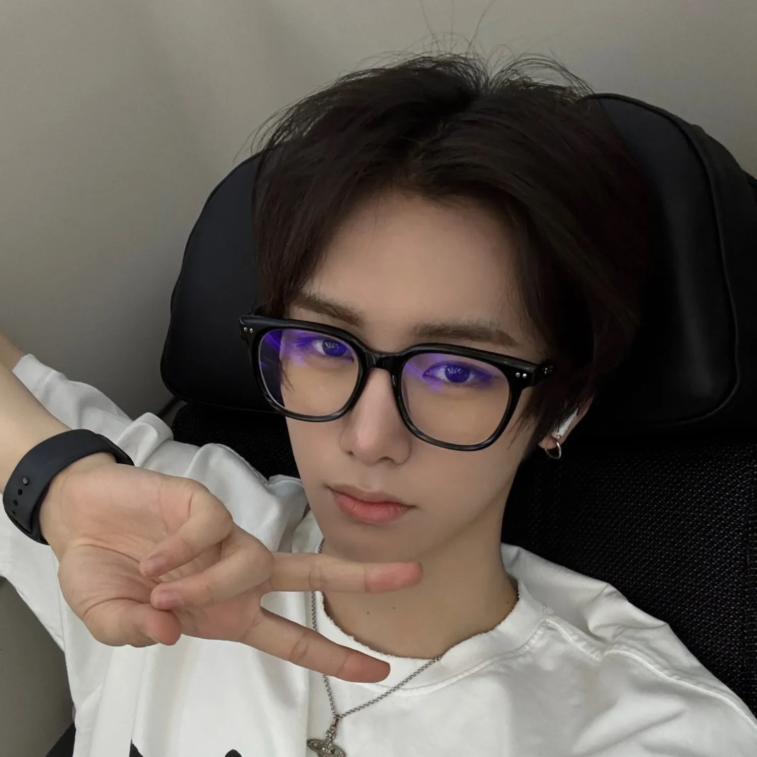 A moment captured by Zhou Anxin (ALPHA DRIVE ONE)'s fan