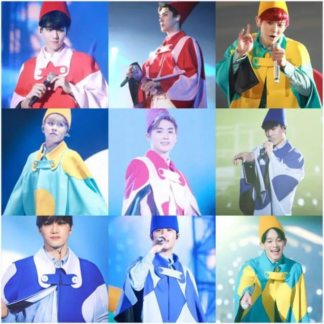 EXO粉絲拍下的瞬間