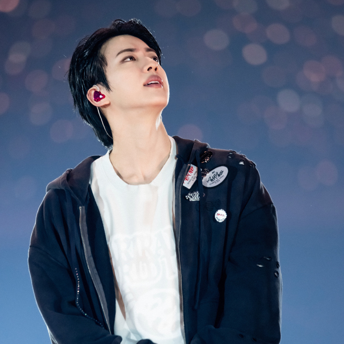 A moment captured by Jin (BTS)'s fan
