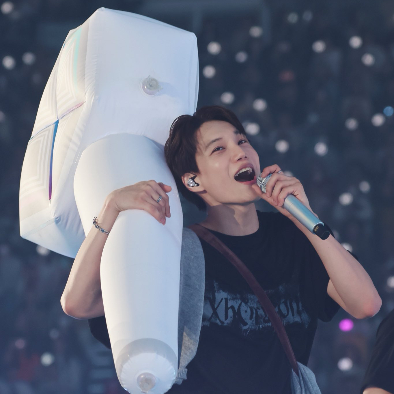 A moment captured by Kai (EXO)'s fan