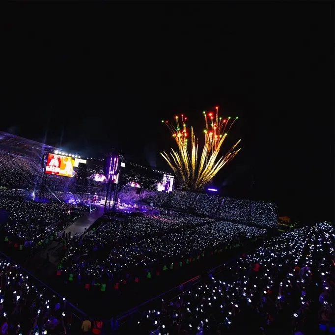 A moment captured by BTS's fan