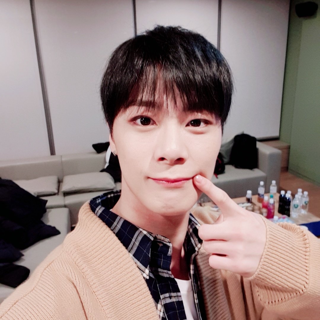 Recent activity shot of Moonbin (ASTRO)