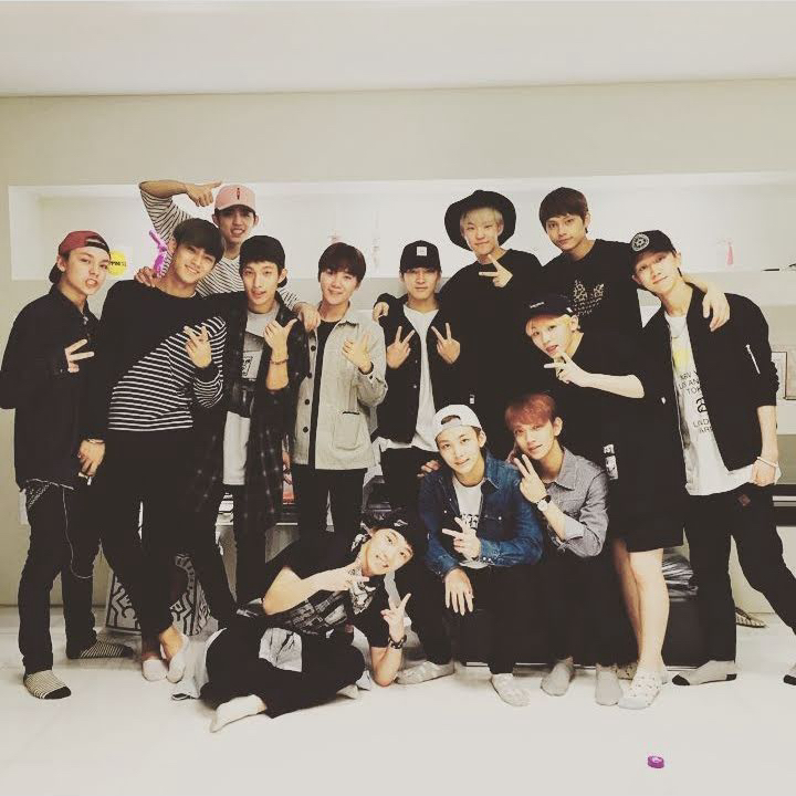 세븐틴의 비하인드 컷