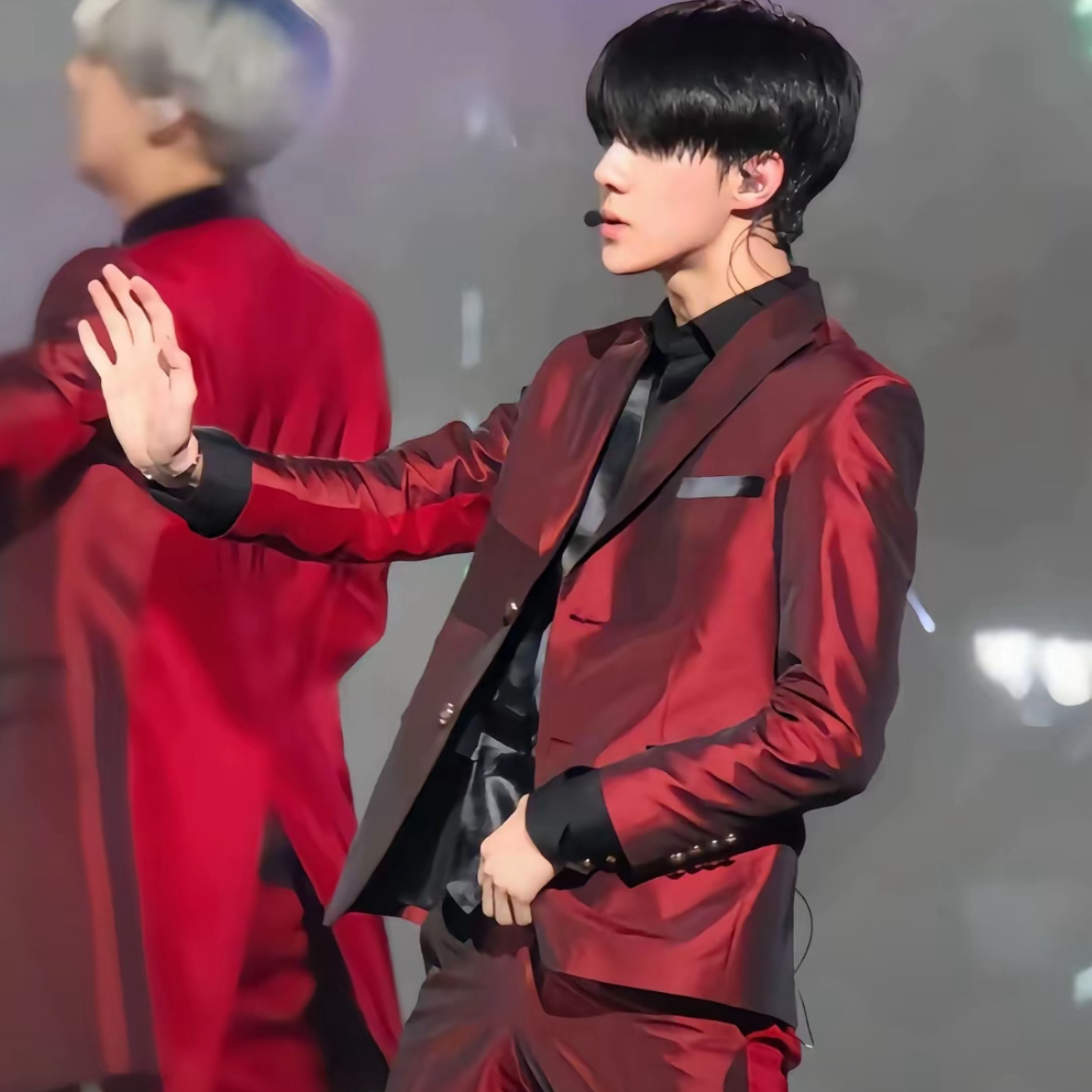 A moment captured by Sehun (EXO)'s fan