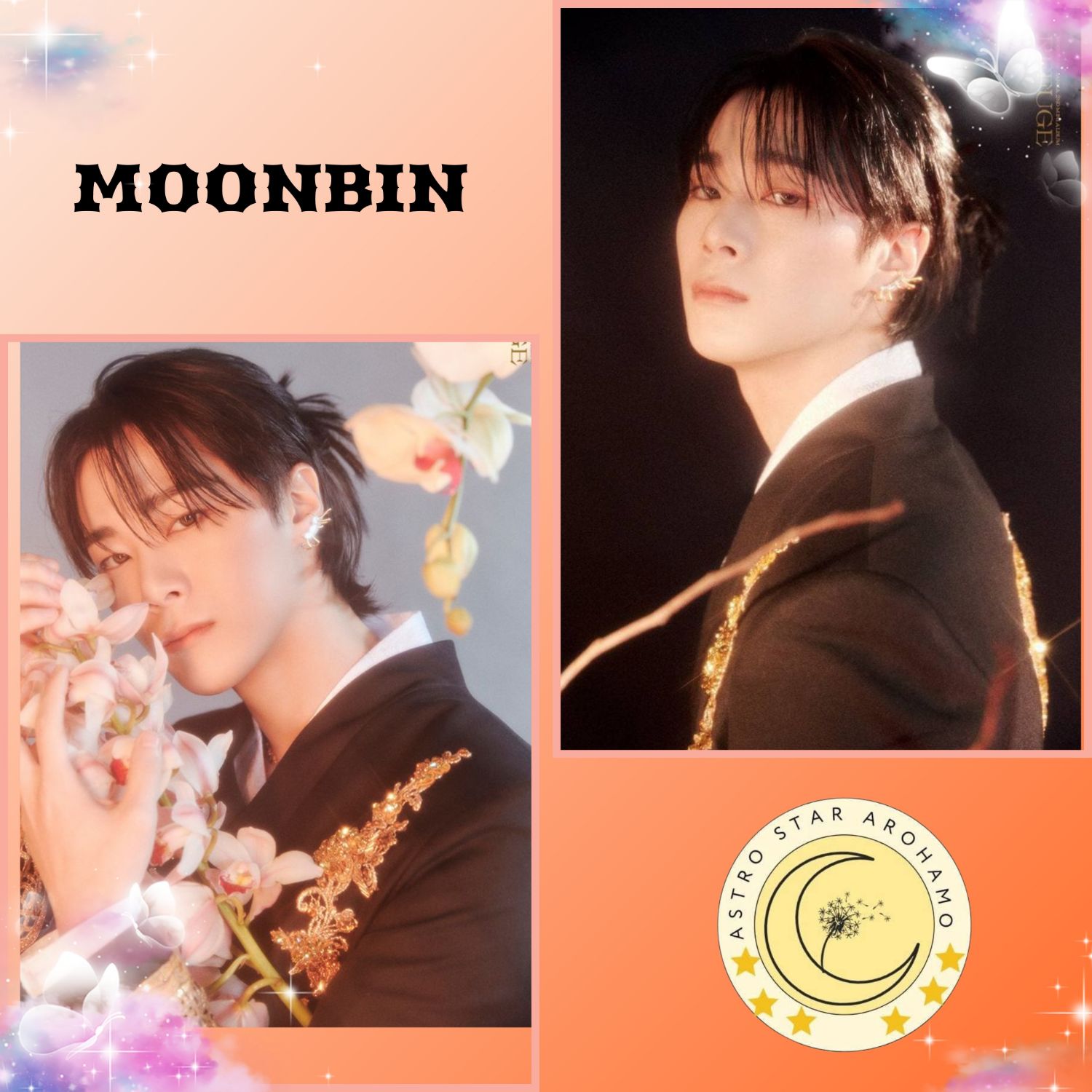 A moment captured by Moonbin (ASTRO)'s fan