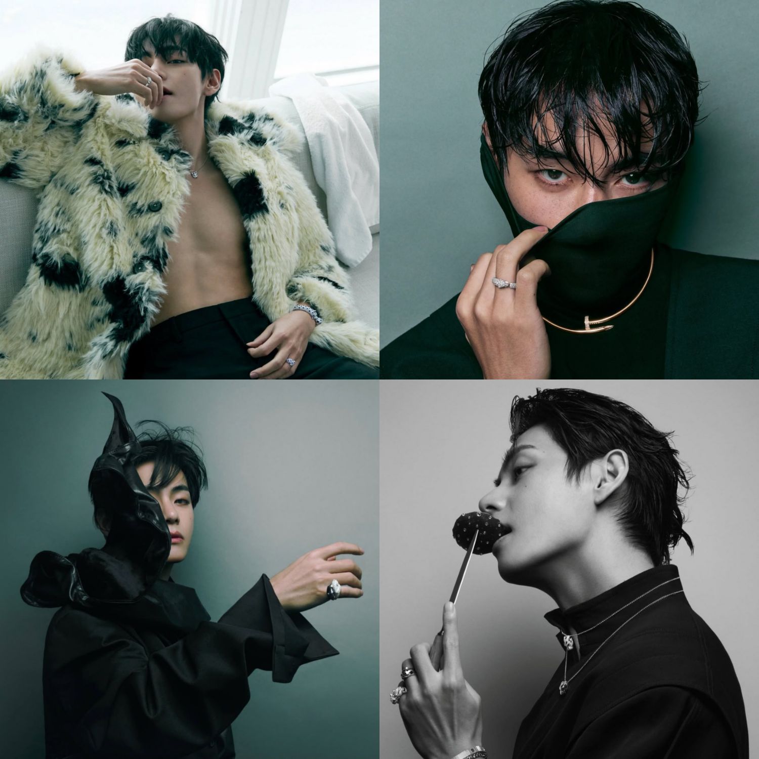 뷔 (방탄소년단)의 최신 사진