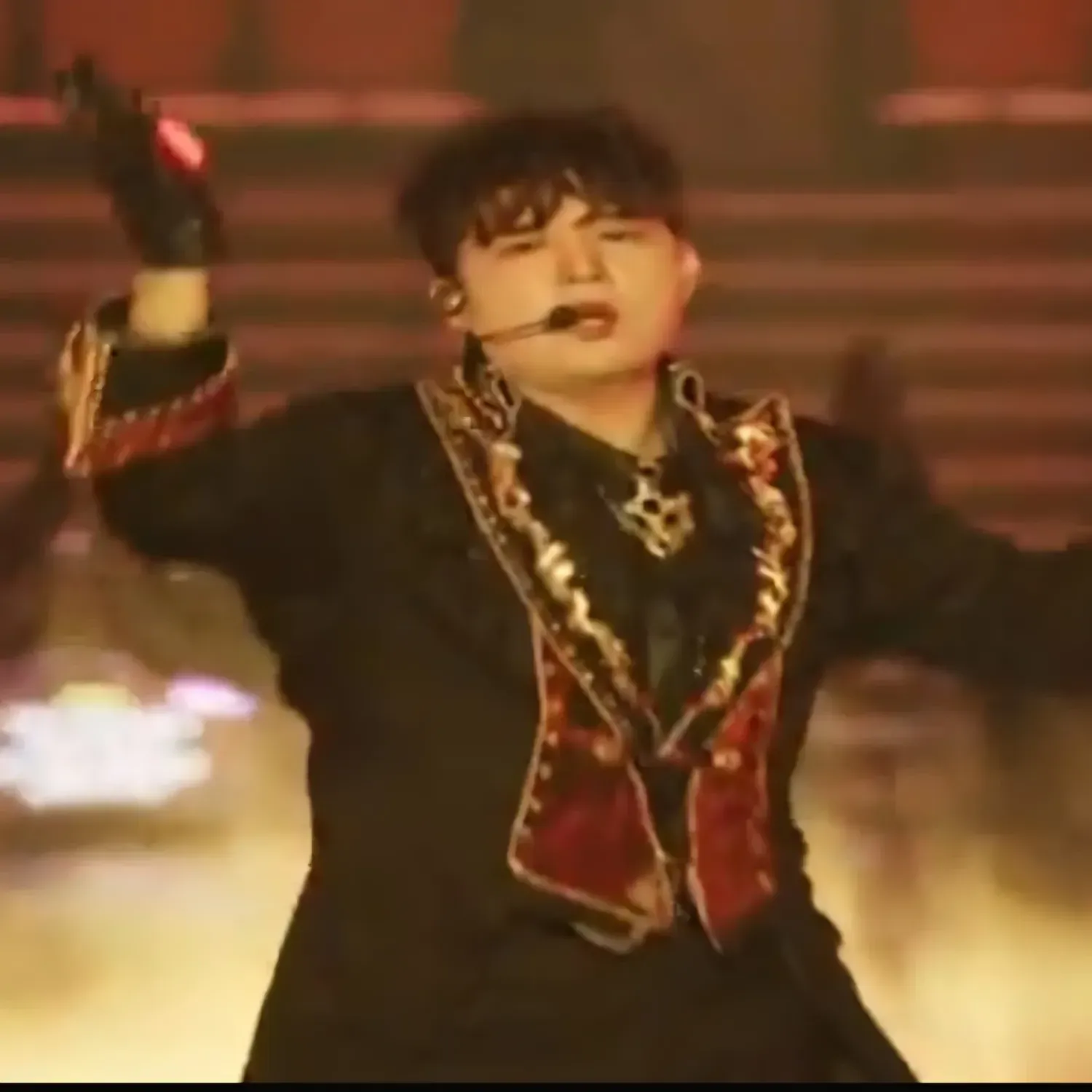 A moment captured by Shindong (Super Junior)'s fan