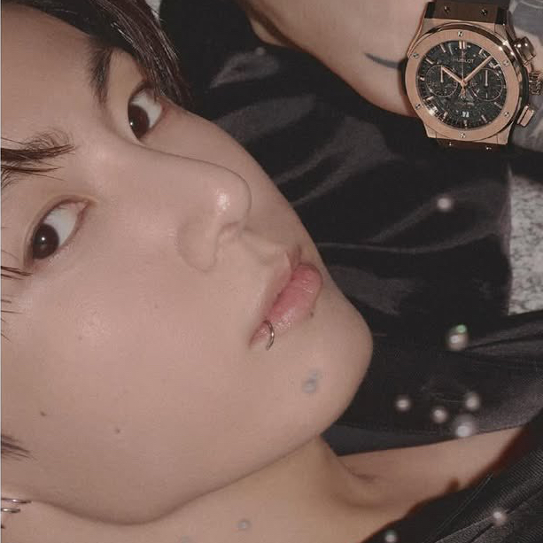 A moment captured by Jungkook (BTS)'s fan