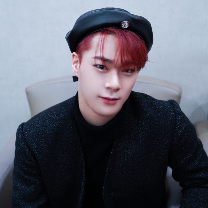 Recent activity shot of Moonbin (ASTRO)