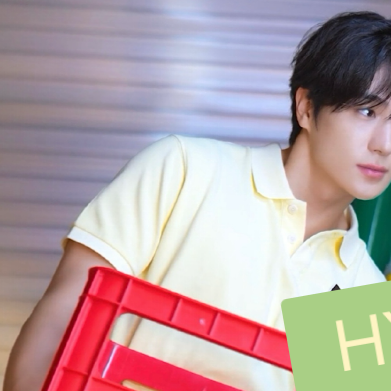 A moment captured by Hyunjae (THE BOYZ)'s fan