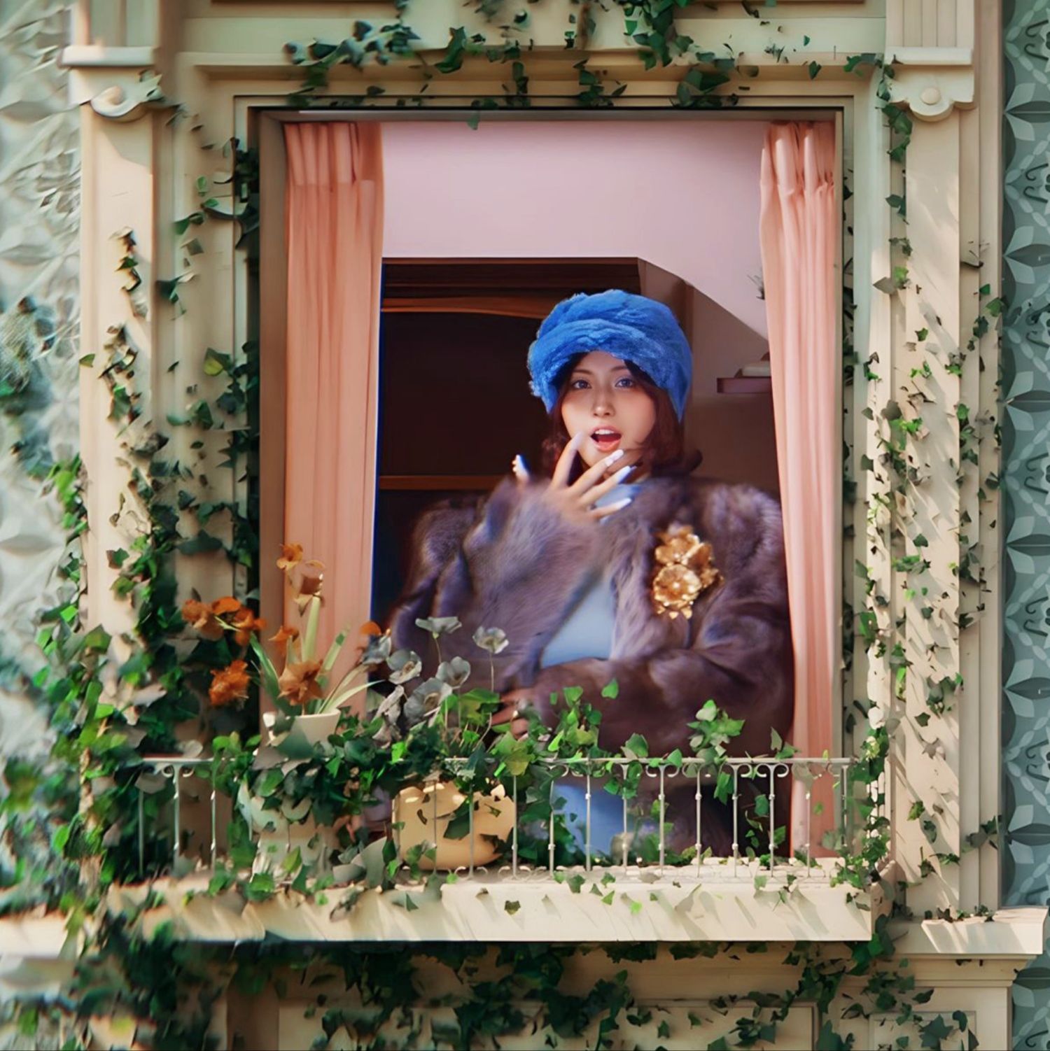 Momo (TWICE)粉絲拍下的瞬間