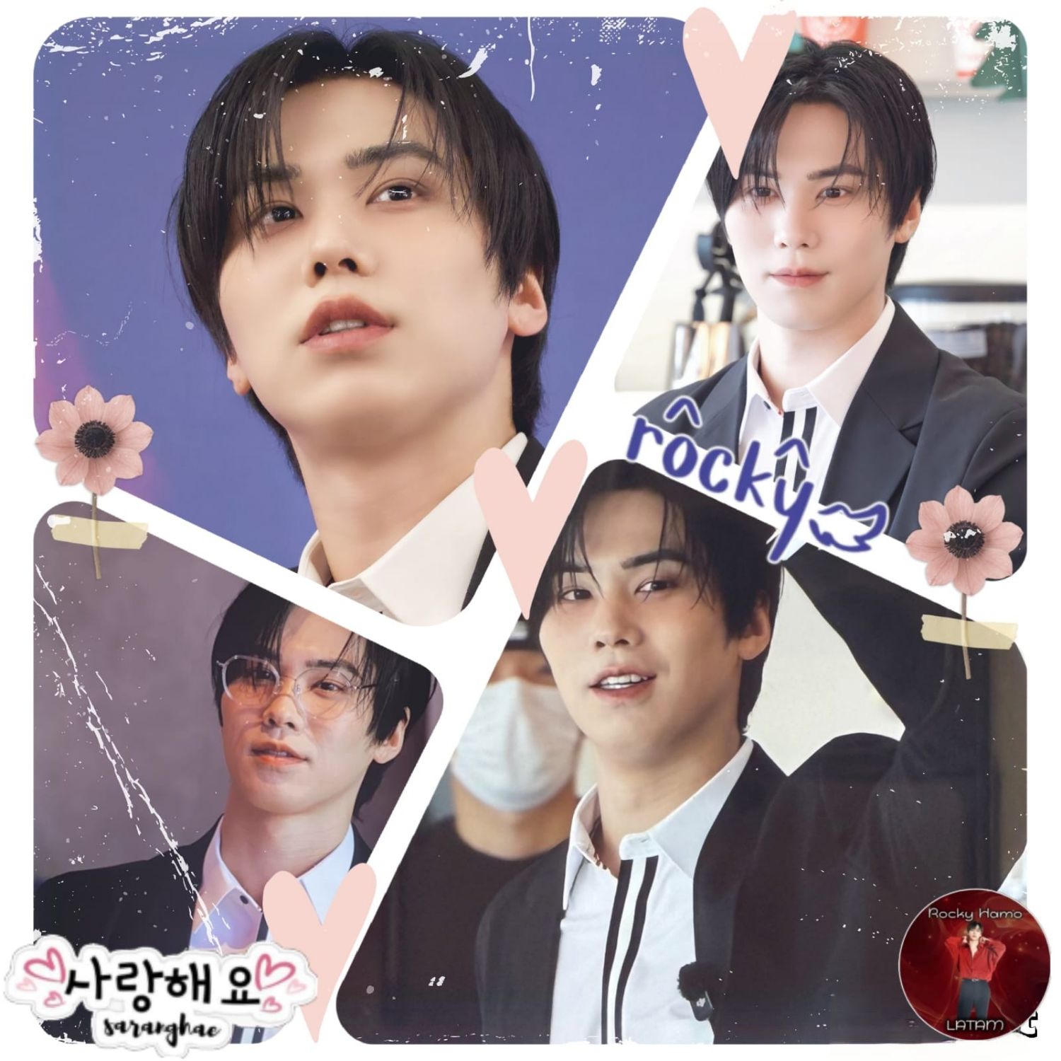 A moment captured by Rocky's fan