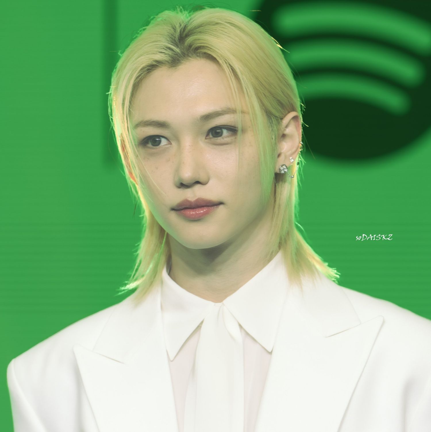 A moment captured by Felix (Stray Kids)'s fan