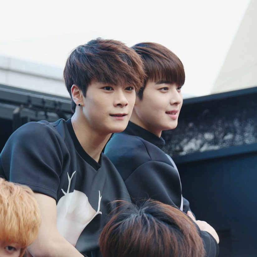 Recent activity shot of Moonbin (ASTRO)