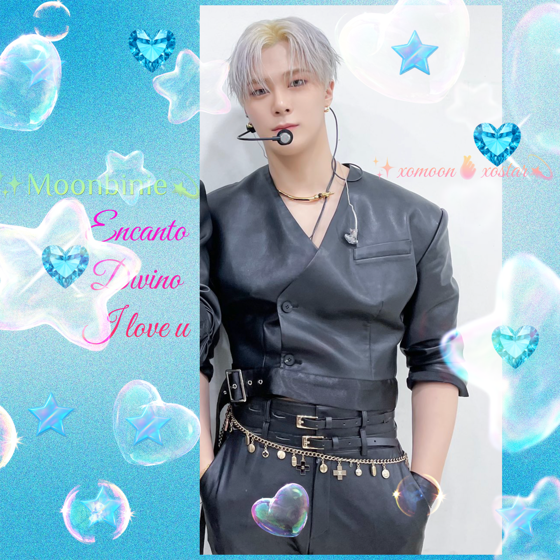 Recent activity shot of Moonbin (ASTRO)