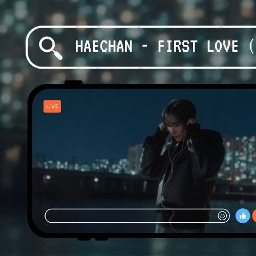 Behind-the-scenes cut of Haechan (NCT 127, NCT DREAM)