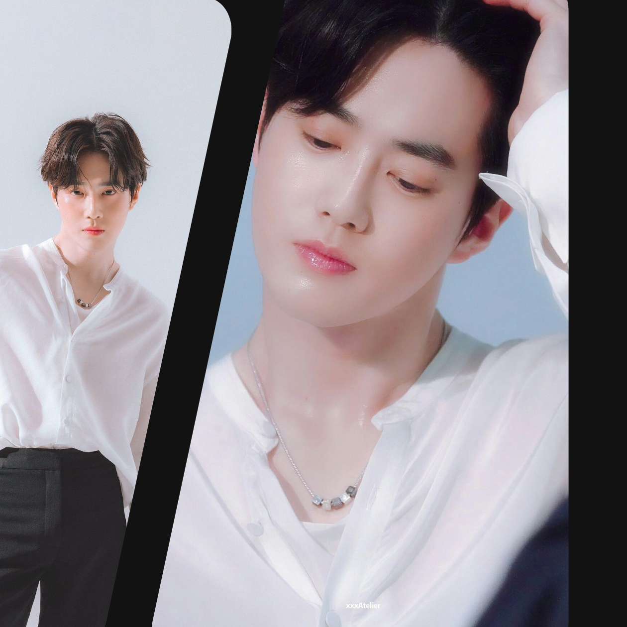 Recent activity shot of Suho (EXO)